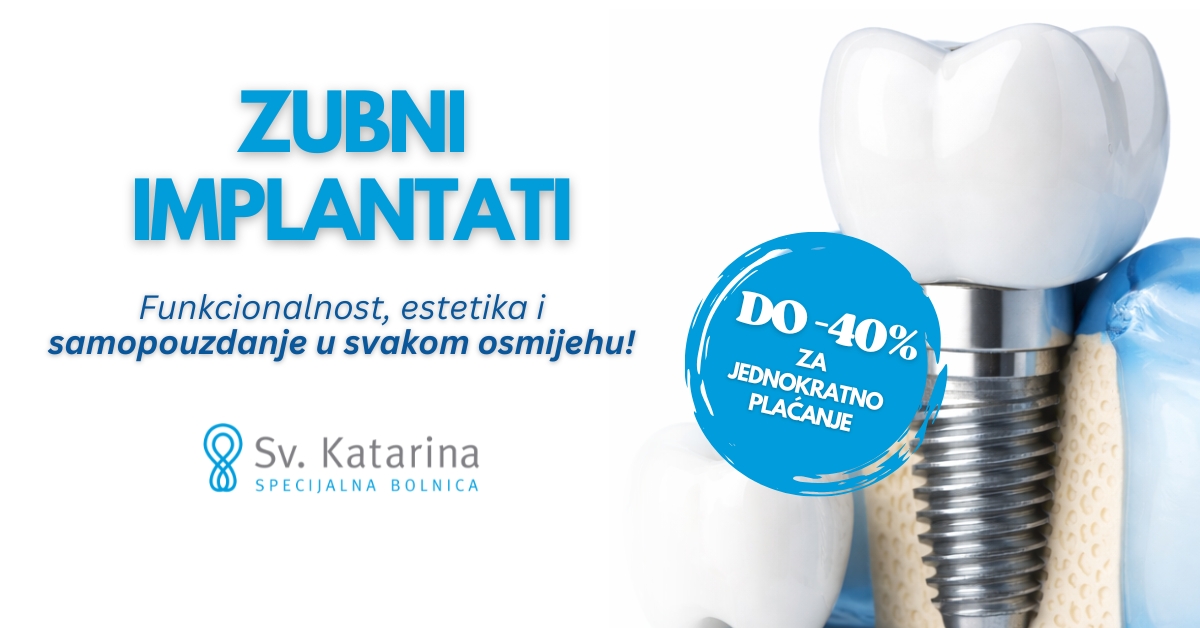 EKSKLUZIVNA PONUDA ZA ZUBNE IMPLANTATE