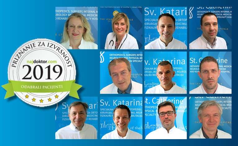 11 liječnika Sv. Katarine proglašeni najboljim stručnjacima po izboru pacijenata