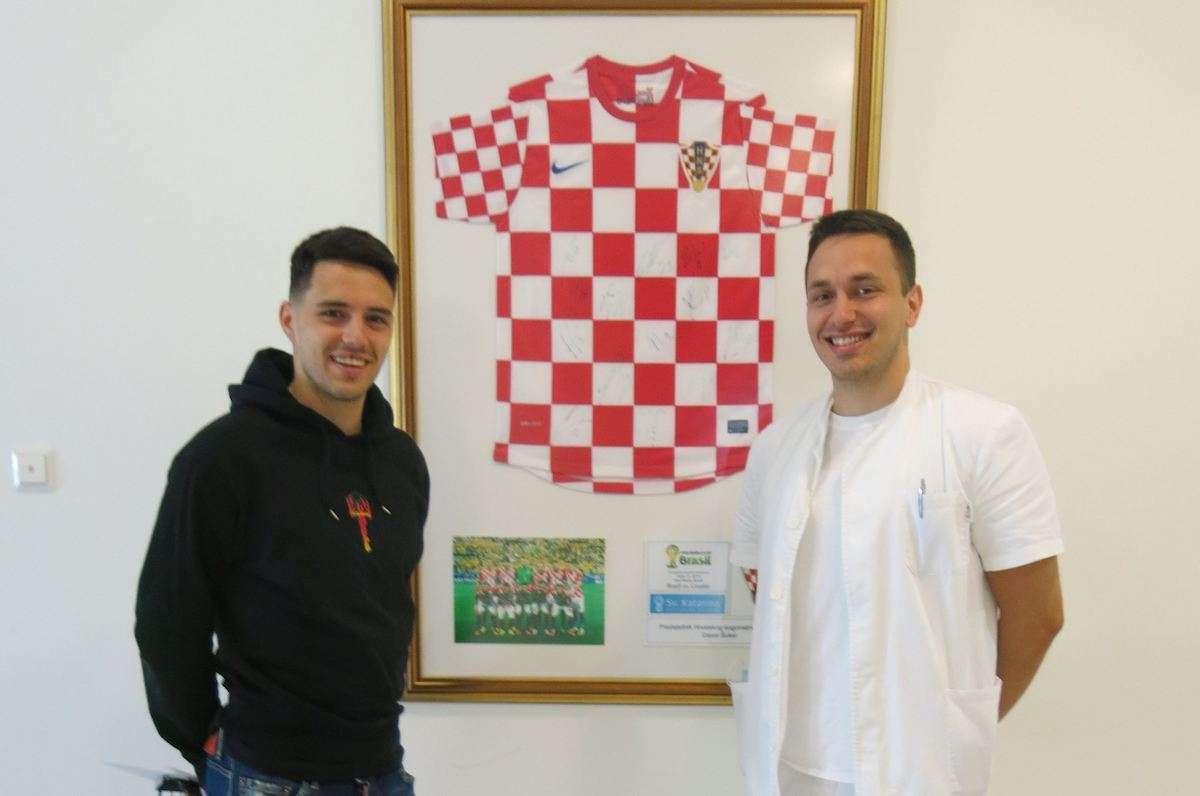 Nogometni reprezentativac Josip Brekalo u Sv. Katarini