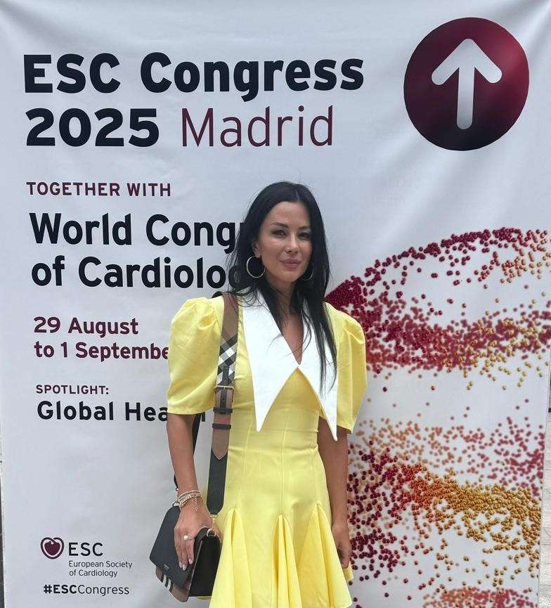 Berina Divanović, dr. med., specijalist kardiologije na Kongresu Europskog kardiološkog društva