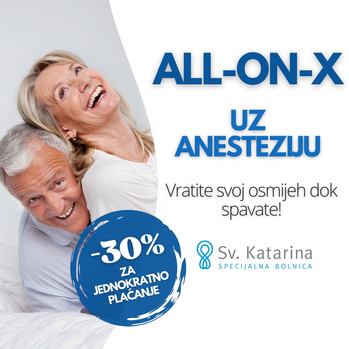 EKSKLUZIVNA PONUDA NA ALL-ON-X PAKET - ODLIČNIH 30% POPUSTA ZA JEDNOKRATNO PLAĆANJE